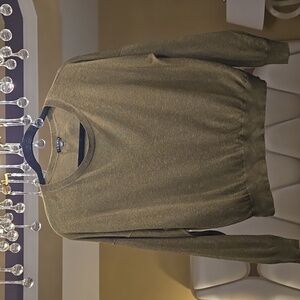 Theory Olive Women's Crewneck Sweater